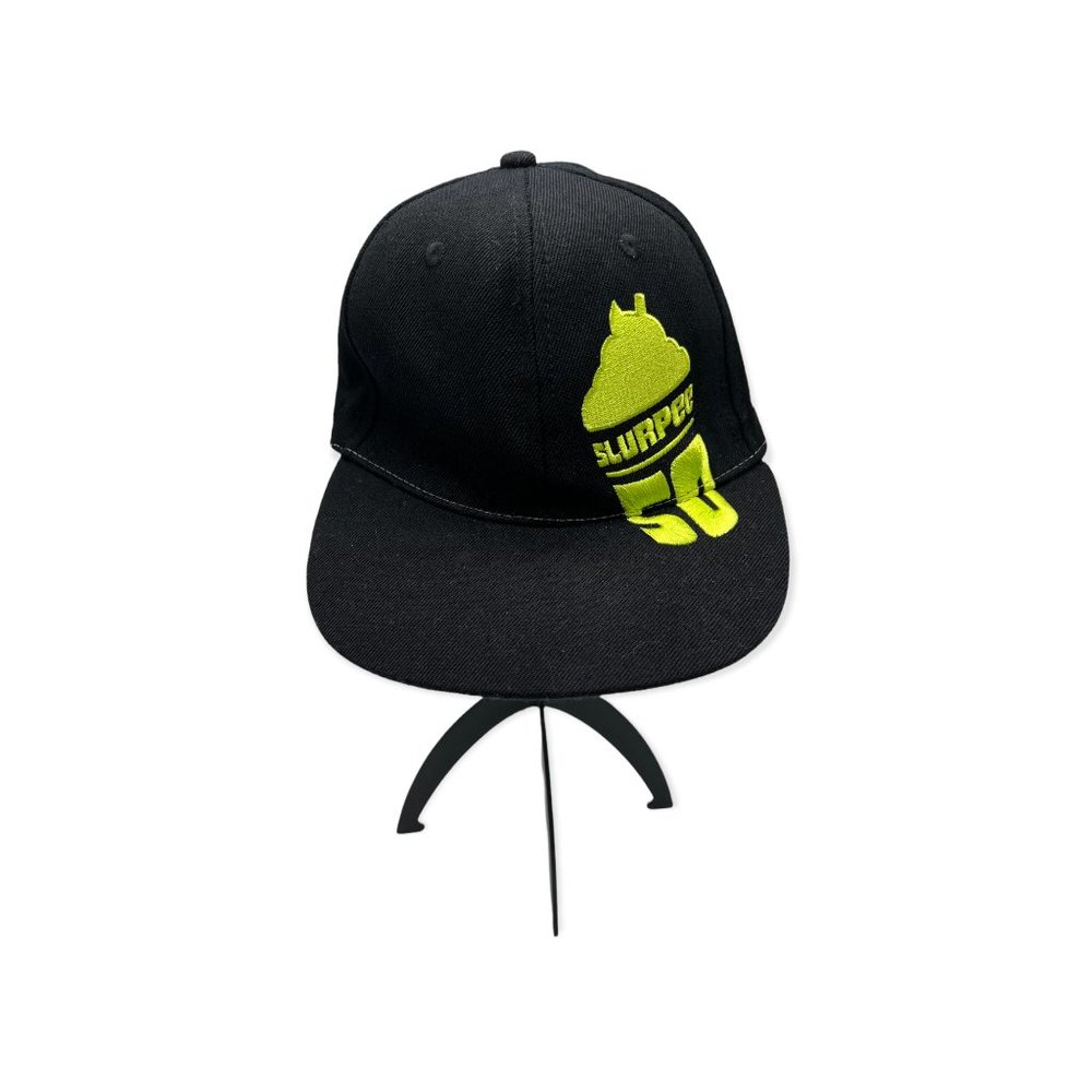 50 Years of Slurpee Unisex Black Baseball Cap One Size Adjustable - Preowned
